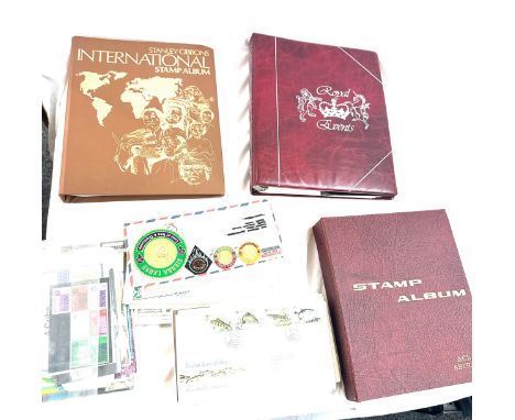 Large selection of vintage and later stamps and first day covers 