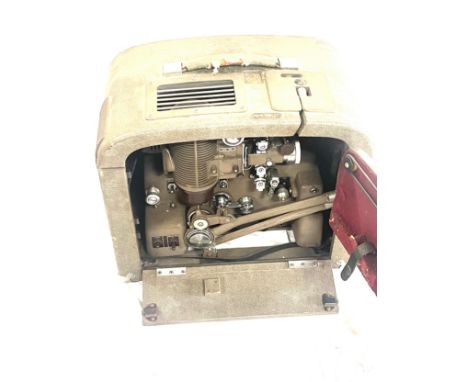 Vintage midland camera co sound on film projector model 621, with baf speaker etc, untested