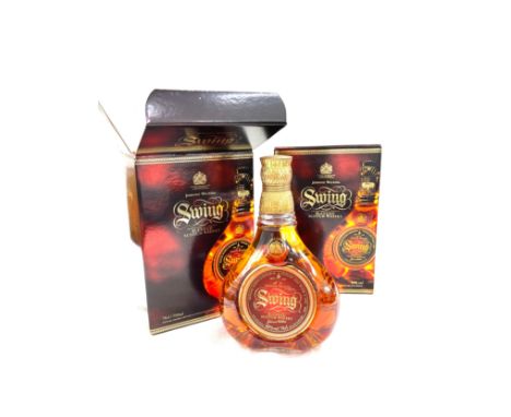 2 New in box Johnnie Walker Swing Blended Scotch Whisky 75 cl