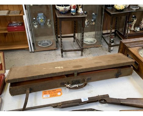 A VINTAGE SHOTGUN CASE FOR .410 DOUBLE 