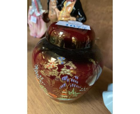 A ROWN DEVON GINGER JAR 
