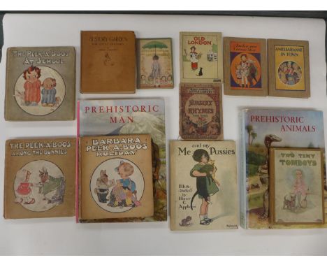 THIRTEEN ASSORTED VINTAGE CHILDREN'S BOOKS 