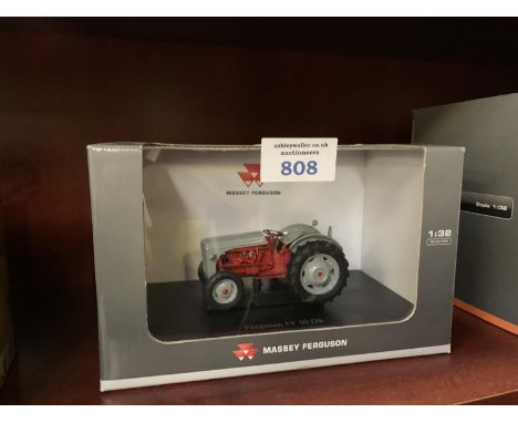 A UNIVERSAL HOBBIES MODEL MASSEY FERGUSON FF30 DS 1-32 SCALE ITEM NO 4190 BOXED AND IN MINT CONDITION 