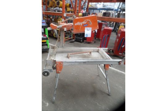 Norton Clipper Chw Modulo 021378 Masonry Saw Bench Electric
