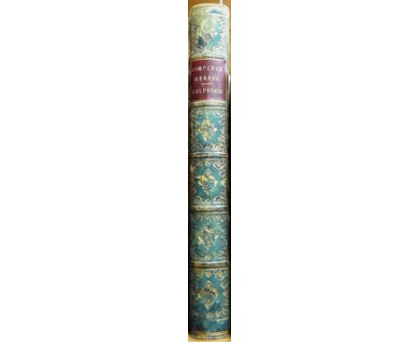 CULPEPER (N.)  The Complete Herbal  . . .  to which are now first annexed, the English Physician Enlarged, and Key to Physic 