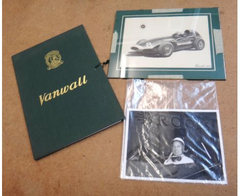 MOTOR RACING - Vanwall Formula One Grand Prix (chassis VW10), lot 2 in Christie's October 1986 tender details & price leaflet