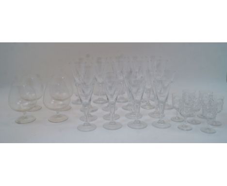 AMENDMENT: Please note, the glasses in this lot are Georgian style and of modern manufacture, not Georgian period as stated i