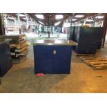 Lista Workstation: (1) 4' Wide Dbl-Door Cabinet w/ (1) SS Top (1 x Your Bid)