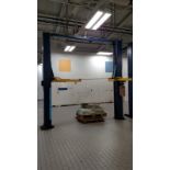 Challenger Versymmetric CL10 (10,000#) 2-Post Surface Lift s/n 040400000010797 (1 x Your Bid)