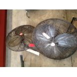 Dayton Wall-Mount Air-Circulation Fan (2 x Your Bid)
