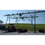 Industrial 5-Ton Rolling Gantry Crane (39' Long x 12' Wide) (1 x Your Bid)