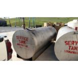 1,000 Gal. Horizontal Used (Waste) Oil Tank (1 x Your Bid)