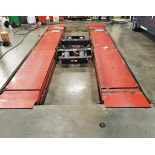 Hunter RX-9-L (9,000#) Scissor Alignment Lift w/ (2) 4,500# Swing-Jacks & Turnplates (1 x Your Bid)