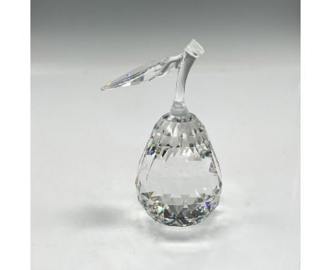 Part of the Sparking Fruit collection, created with faceted body with smooth crystal stem and leaf. Swarovski backstamp. 7476