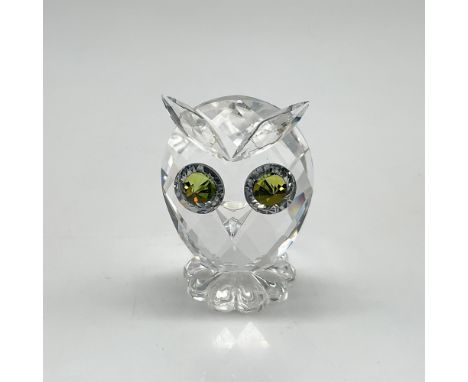 Clear faceted body with huge citron crystal eyes is part of the Feathered Beauties theme group and also one of the animals fr