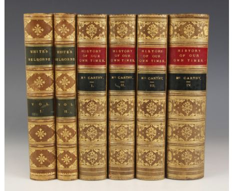 White (Gilbert), Bell (Thomas) (Ed), NATURAL HISTORY AND ANTIQUITIES OF SELBOURNE, IN THE COUNTY OF SOUTHAMPTION, 2 vols, 3/4