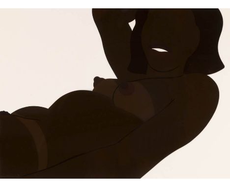Tom Wesselmann (1931-2004), Great American Brown Nude Cut-out, signed, dated, and numbered in pencil 'Wesselmann 71 70/100' (