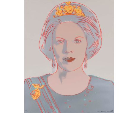 Andy Warhol (1928-1987), Queen Beatrix of the Netherlands, from the series 'Reigning Queens', signed and numbered '23/40 Andy