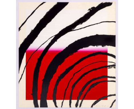 Julian Schnabel (1951), Last Attempt at Attracting Butterflies II, signed and dated in pencil 'Julian Schnabel 95' (lower rig