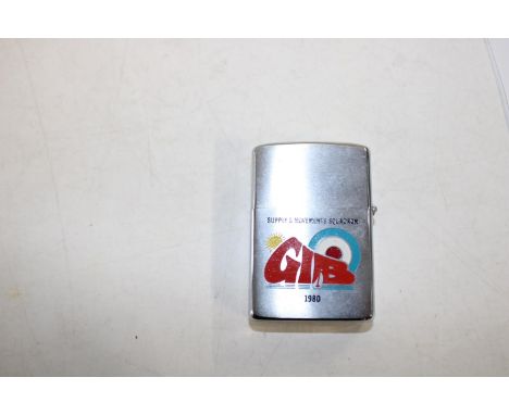 A RAF themed Zippo lighter 