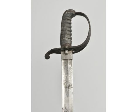 Victorian pattern sword, 70cm blade, marked NCP 1868 by Parker, Field & Sons, 233 Holborn, London, with scabbard.