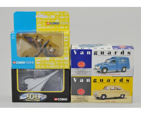 Diecast:  collection of Corgi and other diecast vehicles, 2 boxes.
