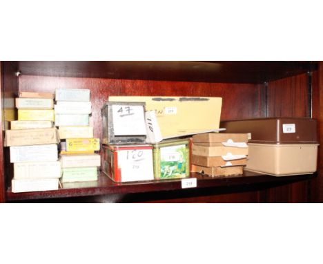 A large collection of magic lantern slides