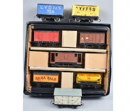 A Collection of Vintage OO Gauge Goods Wagons, 