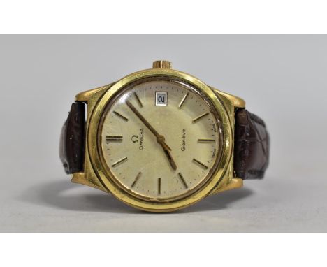 A Vintage Manual Gents Omega Wrist Watch 