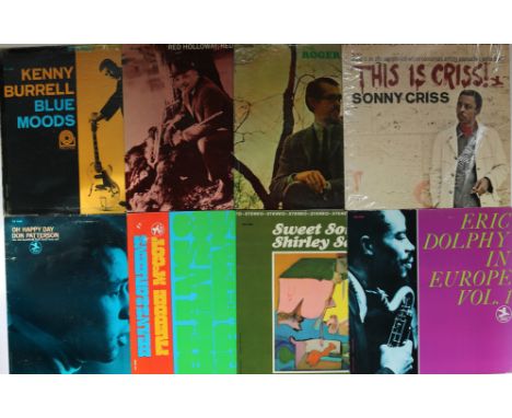PRESTIGE - 12 x more LPs to pick from in this great pack! Artists/titles are Kenny Burrell - Blue Moods (PR 7308 green label 