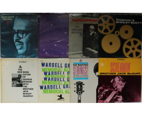 PRESTIGE - early US LPs again with 12 more long players! Artists/titles are Kenny Burrell - Out Of This World (PRST 7578), Bo