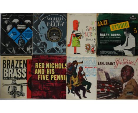 JAZZ - Another fab collection of around 95 x LPs full of classic stompers! Artists/titles include Coleman Hawkins - Body And 