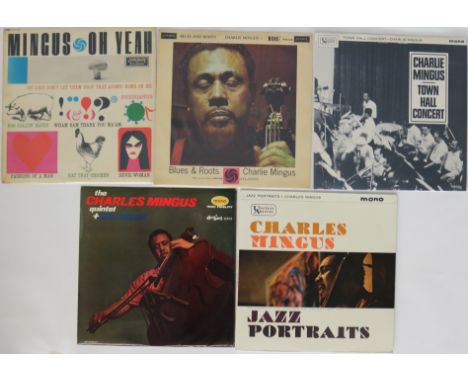 CHARLES MINGUS - UK LPs - A great bundle of 5 x early UK LPs. Titles are Oh Yeah (London Atlantic deep groove SHK 8007 - Ex/V