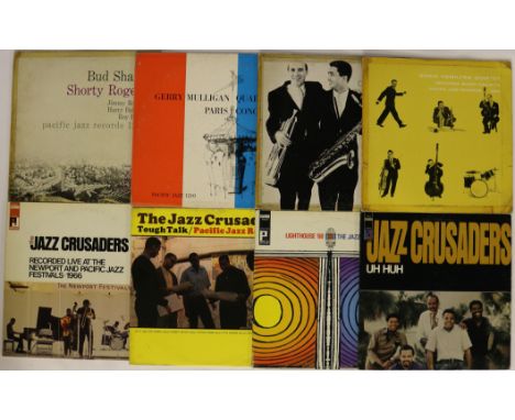 PACIFIC JAZZ - US LPs - Smashing selection of 9 early LPs straight from the West Coast! Artists/titles are The Jazz Crusaders