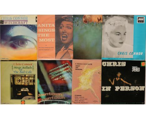 ANITA O'DAY/CHRIS CONNOR - 37 x LPs (9 Anita, 28 Chris) from these powerful voices! Anita O'Day titles include Anita (CLP 108