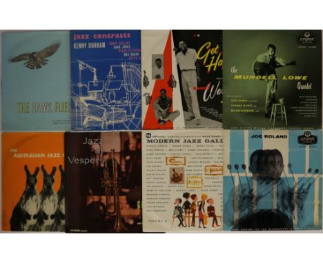 UK LONDON LPs - An excellent selection of 13 x collectable LPs. Artists/titles are Coleman Hawkins - The Hawk Flies High (LTZ