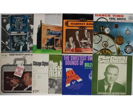 JAZZ - Another fab collection of around 95 x LPs full of classic stompers! Artists/titles include Johnny Hodges and Rex Stewa