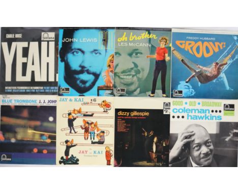 UK FONTANA LPs - Another stormin' selection of UK LPs with 14 here. Artists/titles include Charlie Rouse - Yeah! (682 216 TL,