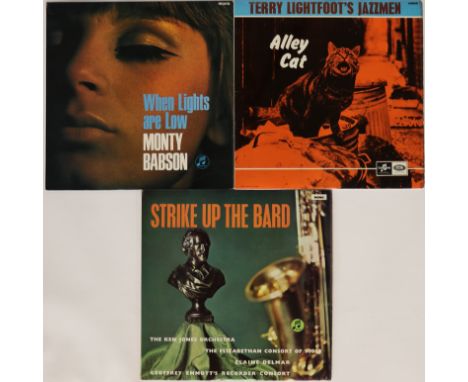 LANSDOWNE SERIES LPs - Magic selection of 3 x seldom seen LPs. Titles are Monty Babson - When Lights Are Low (SX 6066 factory