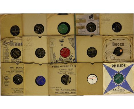 (JAZZ) 78s - COLUMBIA - A great collection of over 130 x (mainly 10") 78s, with many collectable recordings. Including early 