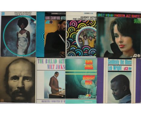 US ATLANTIC LPs - Cool collection of 15 x LPs. Artists/titles include Freddie Hubbard - The Black Angel (SD 1549 promo copy),