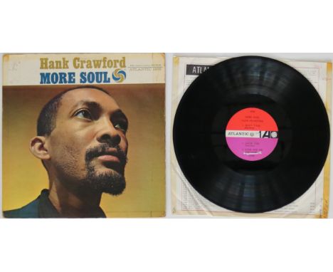 US ATLANTIC LPs - Laudable collection of 15 x LPs. Artists/titles include Hank Crawford - More Soul (plum 1356), Eddie Harris