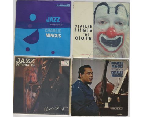 CHARLES MINGUS - A lovely selection of 4 x early US LPs. Titles are The Clown (Atlantic 1260 'crossover' bullseye label - VG 