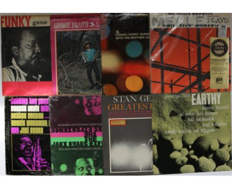 PRESTIGE - Another 12 x fab LPs here. Artists/titles are Gene Ammons -Funky (trident PR 7083) and Brother Jug! (7792 purple l