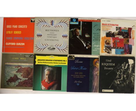 CLASSICAL - A great collection of works here with around 200 x LPs, with many early issue releases often presented in Ex cond
