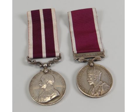 TWO MEDALS FOR SERVICE comprising Regular Army GV For Long Good Service and Conduct, named to 7251114 S SJT J MAXWELL RAMC & 
