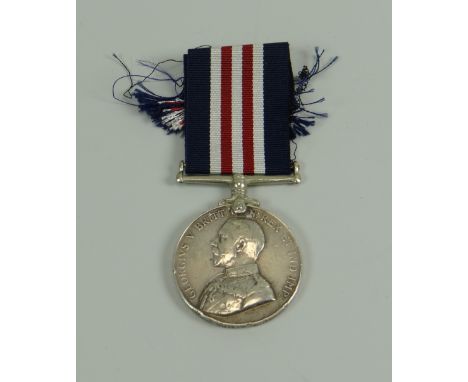 A GEORGE V MEDAL FOR BRAVERY IN THE FIELD named to 100835 GNR M BUTLER D.NO/FA BDE RFA