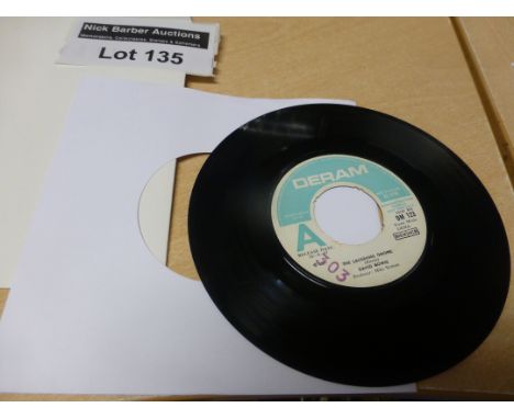 Records : Demo 7" single - David Bowie first record - The Laughing Gnome on Deram DM123, fair/good cond.(*coming next* -our f