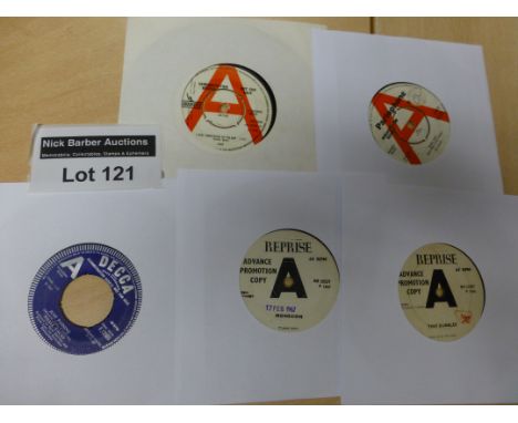 Records : Demos - 7" singles, Liberty/Cher LIB12034, Parlophone - The Action - R5572, Decca - Small Faces - F12565, Reprise -