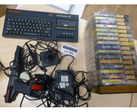 Collectables : ZX Spectrum + 2 128k computer, joy-stick, gun, games etc,